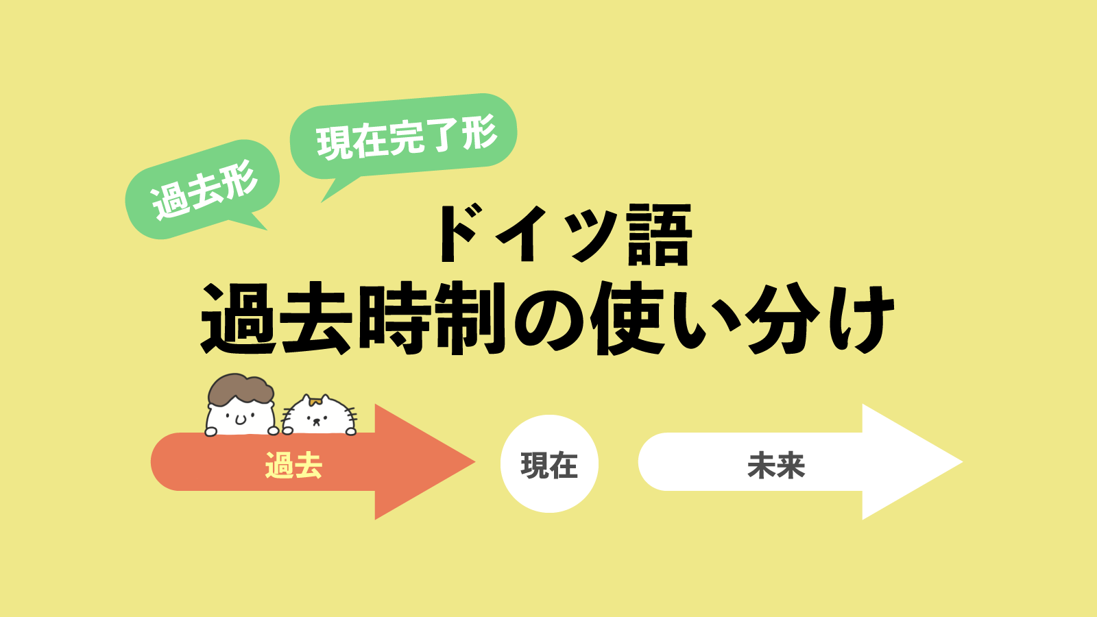 ドイツ語過去時制 過去形と現在完了形 の使い分け フローチャート付き Vollmond